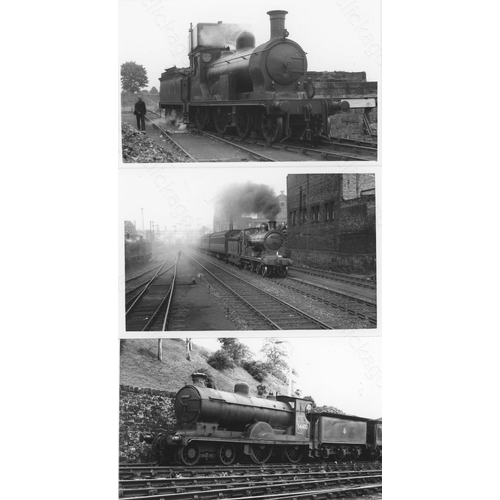 8 - Railway. L.M.S. Locomotives. A box of approx. 700, black and white, postcard size prints. The prints... 