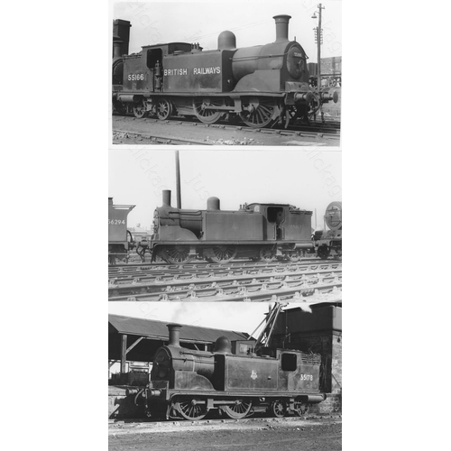 8 - Railway. L.M.S. Locomotives. A box of approx. 700, black and white, postcard size prints. The prints... 