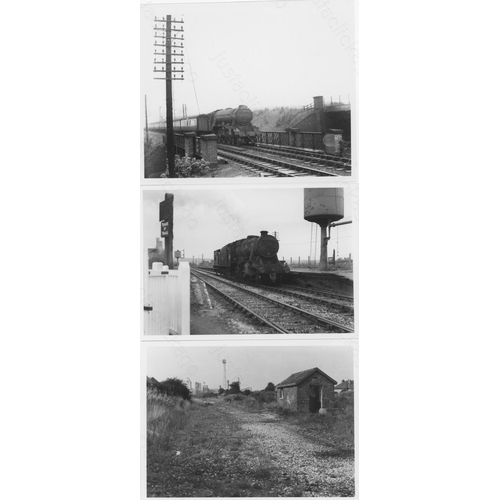 90 - Railway. Infrastructure. A very interesting lot of approx. 200 x black and white, medium format nega... 