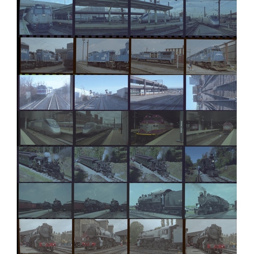 100 - Railway. Overseas Traction - U.S.A. A large selection of approx. 2000+ x 35mm colour negatives store... 