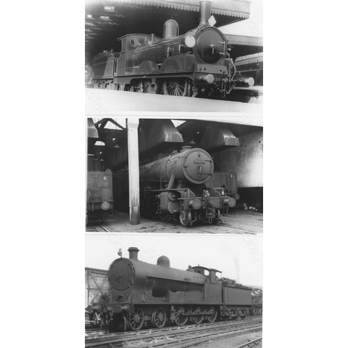 12 - Railway. B.R. Steam. A box of Approx. 750, black and white, postcard size prints. The prints feature... 