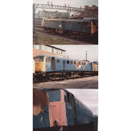 133 - Railway. Modern Traction. A collection of approx. 180 x 6