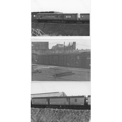 141 - Railway. Infrastructure - Wagons. A selection of approx. 185, black and white and colour prints, mos... 