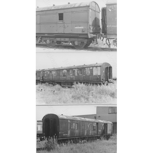 141 - Railway. Infrastructure - Wagons. A selection of approx. 185, black and white and colour prints, mos... 