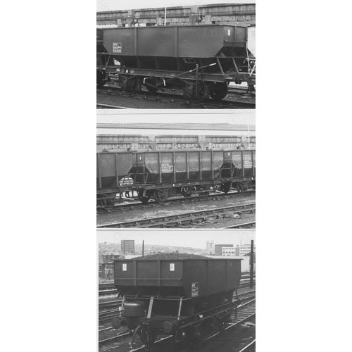 145 - Railway. Infrastructure - Wagons. A selection of approx. 150, black and white and colour prints, mos... 