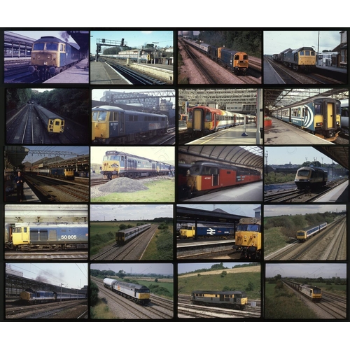 162 - Railway. Modern Traction. A selection of approx. 350 x 35mm colour slides, on mixed film stock. The ... 