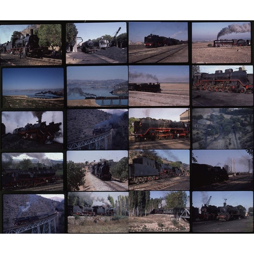 185 - Railway. Overseas traction - TURKEY. A collection of approx. 500 x 35mm colour slides on Kodak film ... 