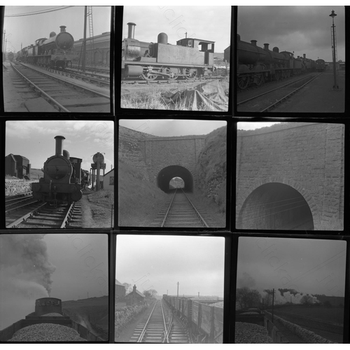 261 - Railway. Pre-Grouping loco types. A small selection of 39 large format, black and white negatives. T... 