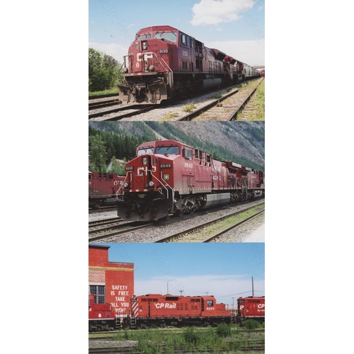 262 - Railway. Overseas Traction-CANADA. A collection of good quality 6