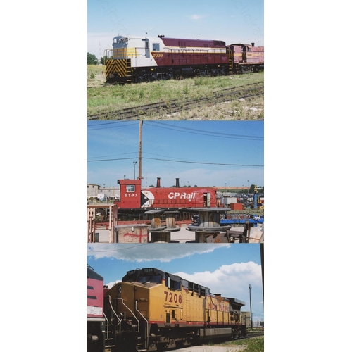 262 - Railway. Overseas Traction-CANADA. A collection of good quality 6