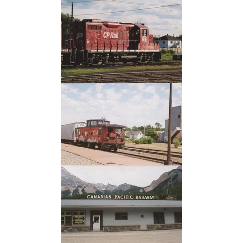 262 - Railway. Overseas Traction-CANADA. A collection of good quality 6