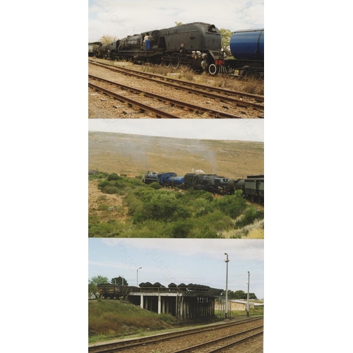 266 - Railway. Overseas Traction - South Africa. A small selection of approx. 114 colour prints, postcard ... 