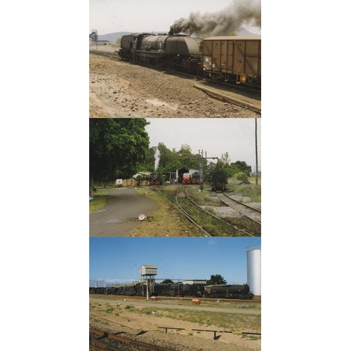 266 - Railway. Overseas Traction - South Africa. A small selection of approx. 114 colour prints, postcard ... 