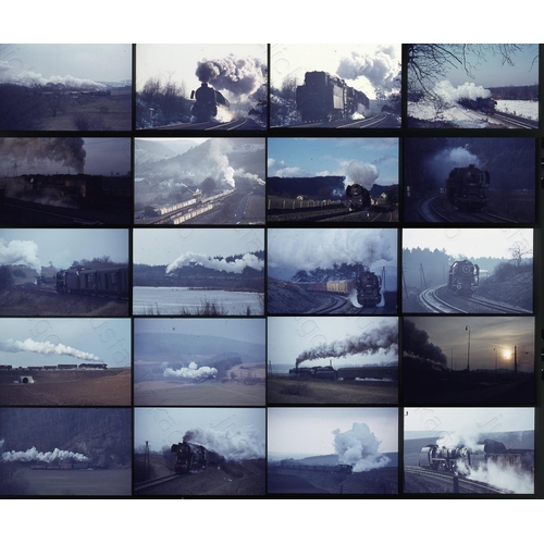 27 - Railway. Czechoslovakia. A small collection of approx. 79 x 35mm, original, colour slides featuring ... 