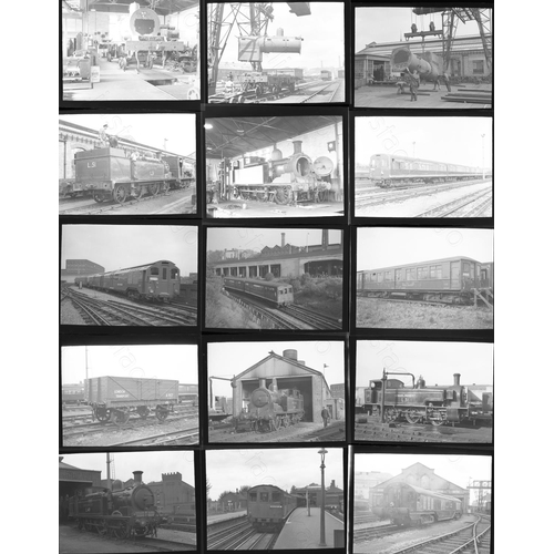 285 - Railway. London Transport. A selection of good quality original negatives. There are approx. 100 med... 