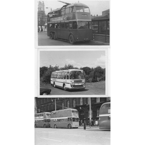 294 - U.K. Bus. A small selection of 34 black and white and a few colour prints, in assorted sizes (6