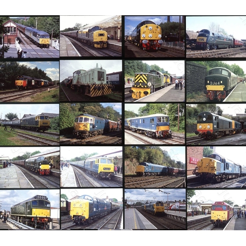 299 - Railway. Modern Traction - Preserved. A good quality collection of approx. 425 x 35mm colour slides,... 