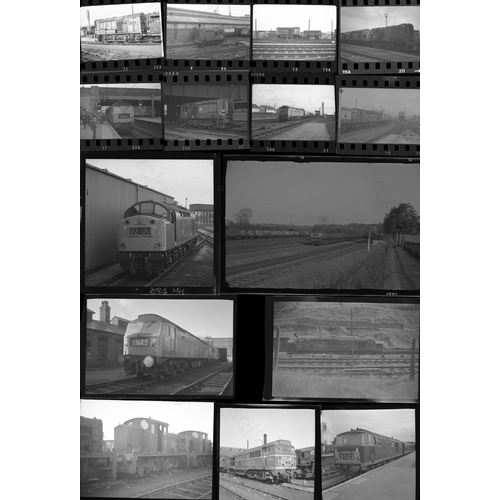 3 - Railway. Modern Traction - Pre-Tops. A selection of approx. 50, medium format with some 35mm, black ... 