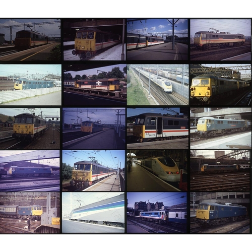 32 - Railway. Modern Traction. A selection of approx. 145 x 35mm, colour slides, on mixed film stock. The... 