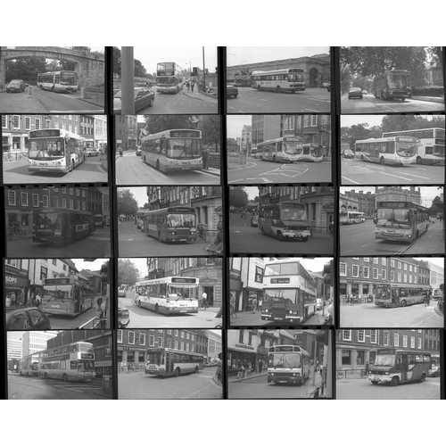 37 - U.K. Bus selection. Approx. 100, individual, 35mm black and white and a few colour negatives. The se... 