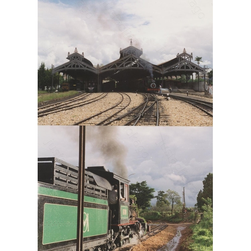 46 - Railway. Overseas Traction - BRAZIL. An album of  mostly 7