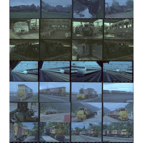 54 - Railway. Overseas Traction - WORLD. A folder of approx. 2000 x 35mm colour negatives, with a few pag... 