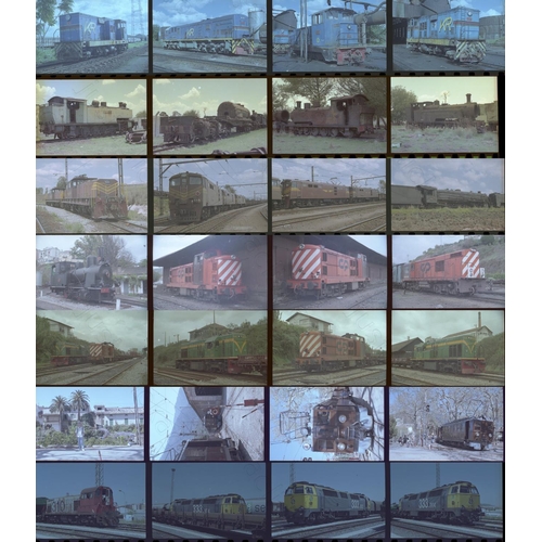 54 - Railway. Overseas Traction - WORLD. A folder of approx. 2000 x 35mm colour negatives, with a few pag...