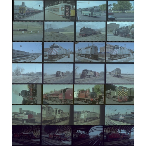 64 - Railway. Overseas Traction - World. A folder of approx. 1000 x 35mm colour negatives with a few blac... 