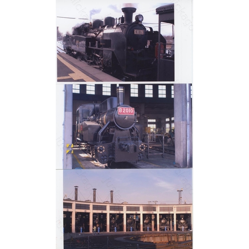 65 - Railway. Overseas Traction - JAPAN. A photo album of approx.  130, 6