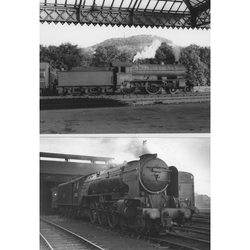 66 - Railway. L.N.E.R. Locomotives. A selection of approx. 40,  mainly larger size (8.5