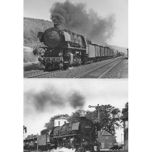 67 - Railway. Overseas Traction. A selection of approx. 75, black and white prints, in assorted sizes (se... 