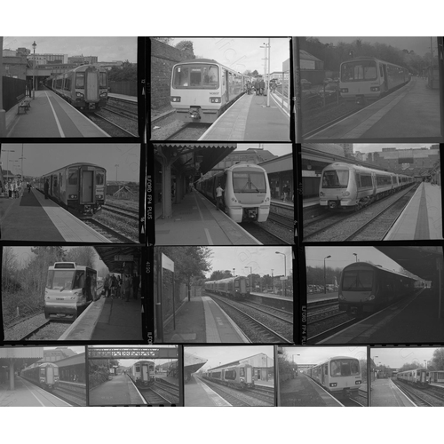 77 - Railway. Modern Traction, D.M.U's. Approx. 160, mostly 35mm, black and white and colour negatives. A... 