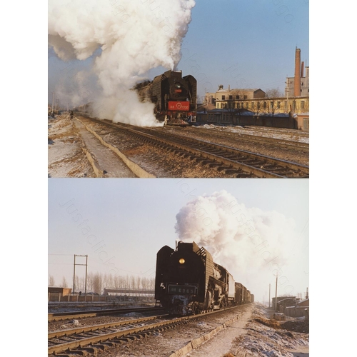 83 - Railway. Overseas Traction - CHINA. A good selection of working steam taken in China, mainly in 1983... 