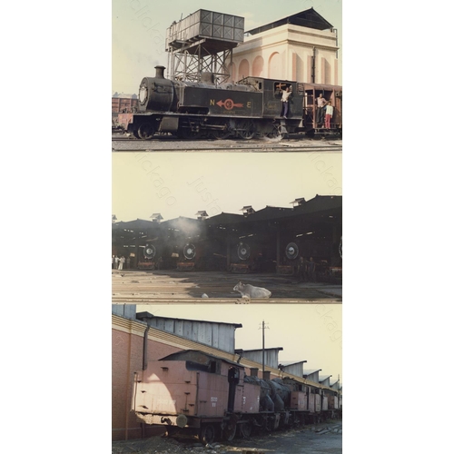 84 - Railway. Overseas Traction - INDIA. A good selection of working steam taken in India in 1980. There ... 