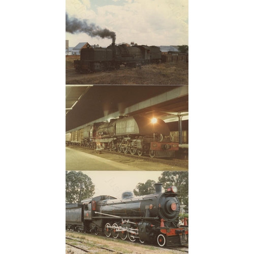 85 - Railway. Overseas Traction - ZIMBABWE. A good selection of working steam taken in Zimbabwe in 1980. ... 