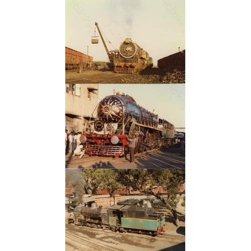 87 - Railway. Overseas Traction - INDIA & PAKISTAN. A good selection of working steam taken in India (mos... 