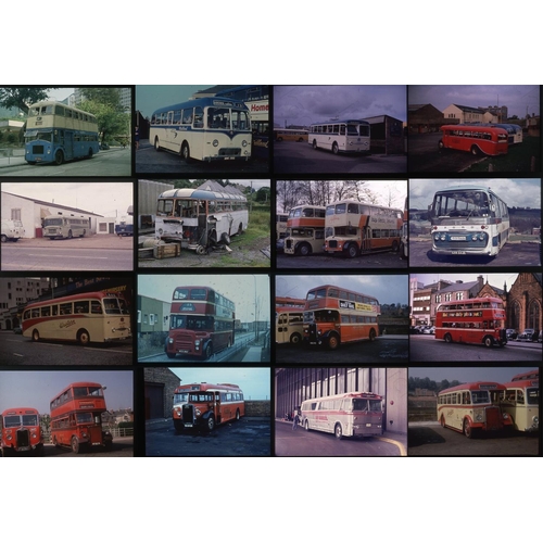 155 - U.K. Bus. A collection of approx. 100 x 35mm, original, colour slides, mainly on Agfa film stock. Th... 