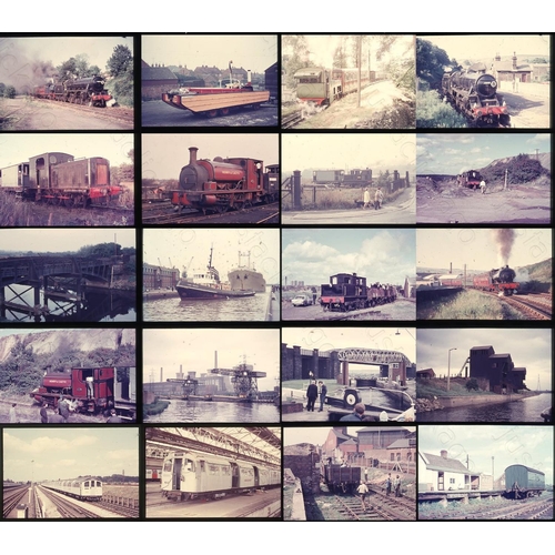 182 - Railway. Miscellaneous. A good collection of approx. 200 x 35mm colour slides, on Prinzcolor film st... 