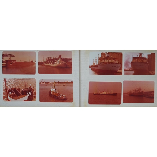 194 - Shipping. A small collection of 65 x 35mm colour slides, mainly on Agfa film with a few Kodak mixed ... 