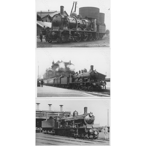 208 - Railway. Overseas Traction - FRANCE. A collection of approx. 250, black and white, postcard size pri... 