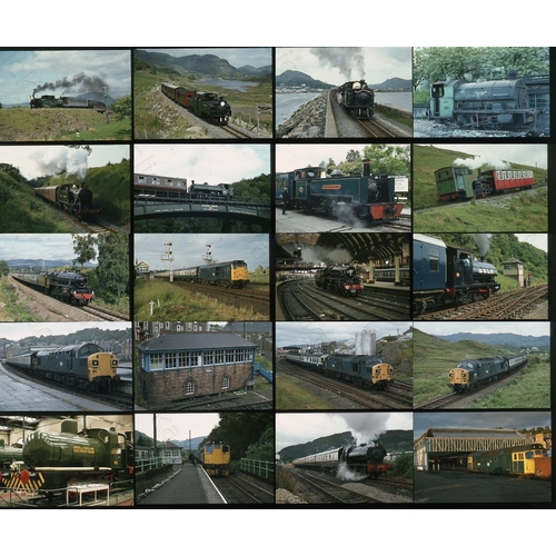 225 - Railway. Heritage Steam, Heritage Diesel and modern traction. A large collection of approx. 800+ x 3... 