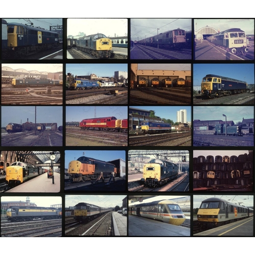 247 - Railway. Modern Traction. A good collection of approx. 295 x 35mm colour slides, on mixed film stock... 