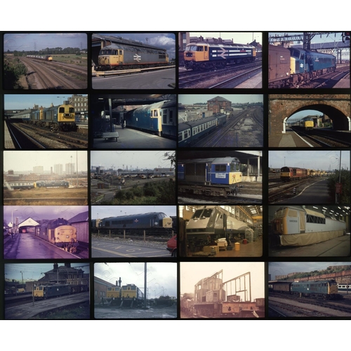 247 - Railway. Modern Traction. A good collection of approx. 295 x 35mm colour slides, on mixed film stock... 