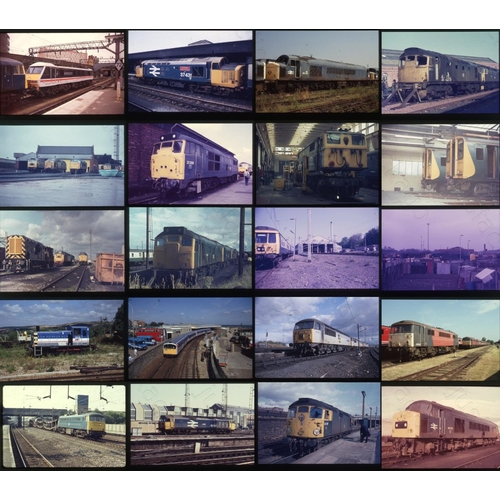 248 - Railway. Modern Traction. A good collection of approx. 297 x 35mm colour slides, on mixed film stock... 