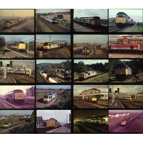 249 - Railway. Modern Traction. A good collection of approx. 300 x 35mm colour slides, on mixed film stock... 