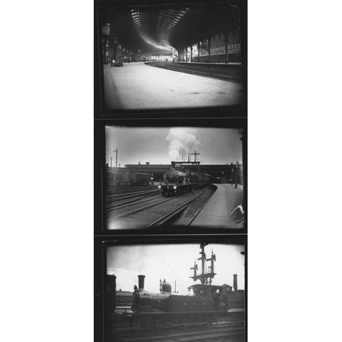 263 - Railway. Pre-Grouping. A rare collection of glass plate negatives, museum quality. The majority of t... 