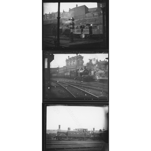 263 - Railway. Pre-Grouping. A rare collection of glass plate negatives, museum quality. The majority of t... 