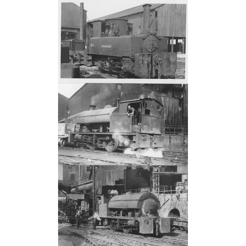 267 - Railway. Industrial - Iron & Steel Works. An assortment of approx. 150, mainly black and white postc... 