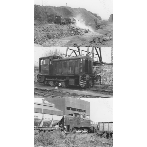 267 - Railway. Industrial - Iron & Steel Works. An assortment of approx. 150, mainly black and white postc... 