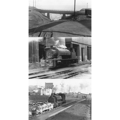 268 - Railway. Industrial - Iron & Steel Works. An assortment of approx. 150, mainly black and white postc... 